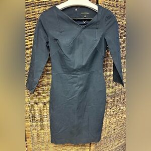 Banana Republic-Elegant Navy Blue‎ Dress, Size:2